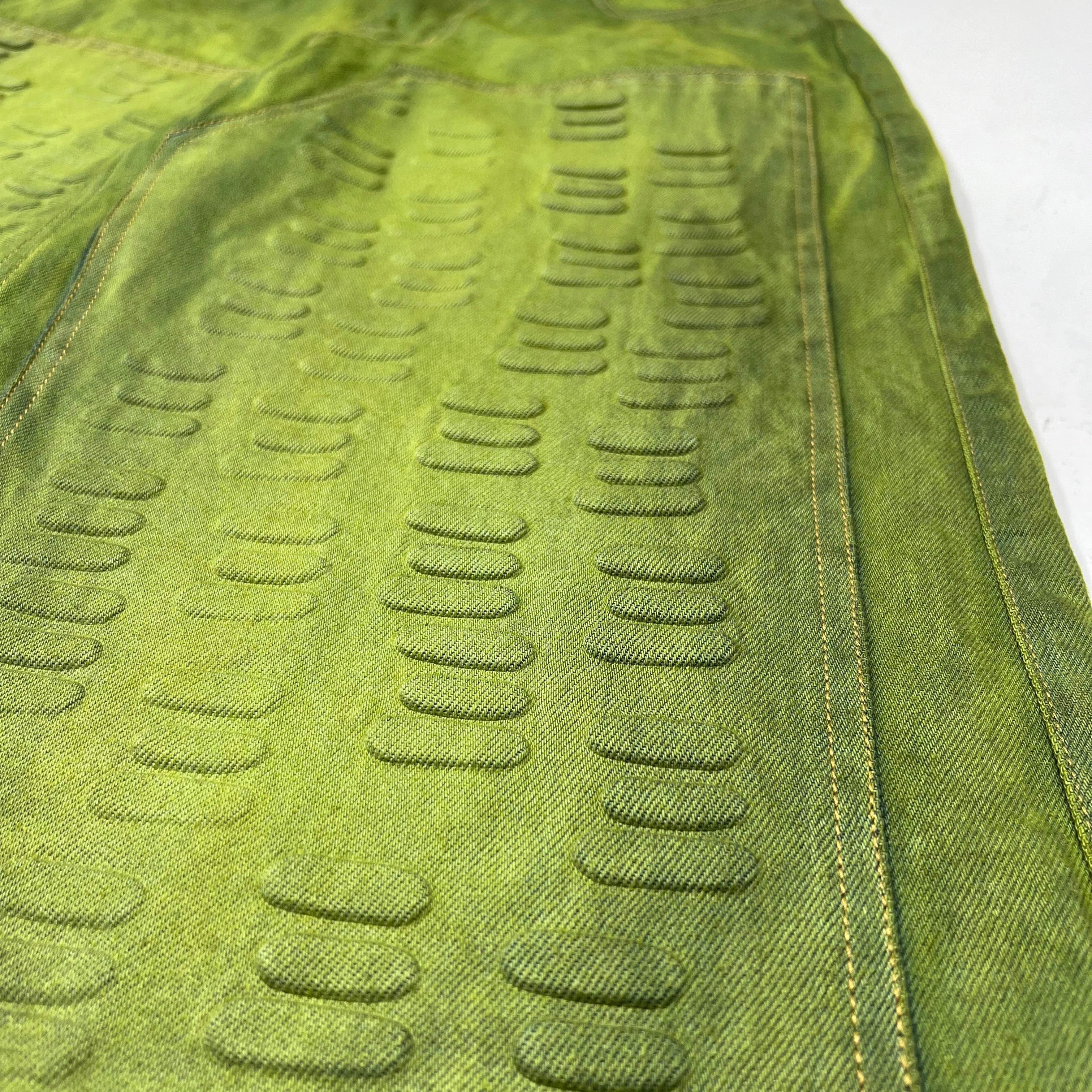 GARDENER DENIM SHORTS (SHAMROCK)