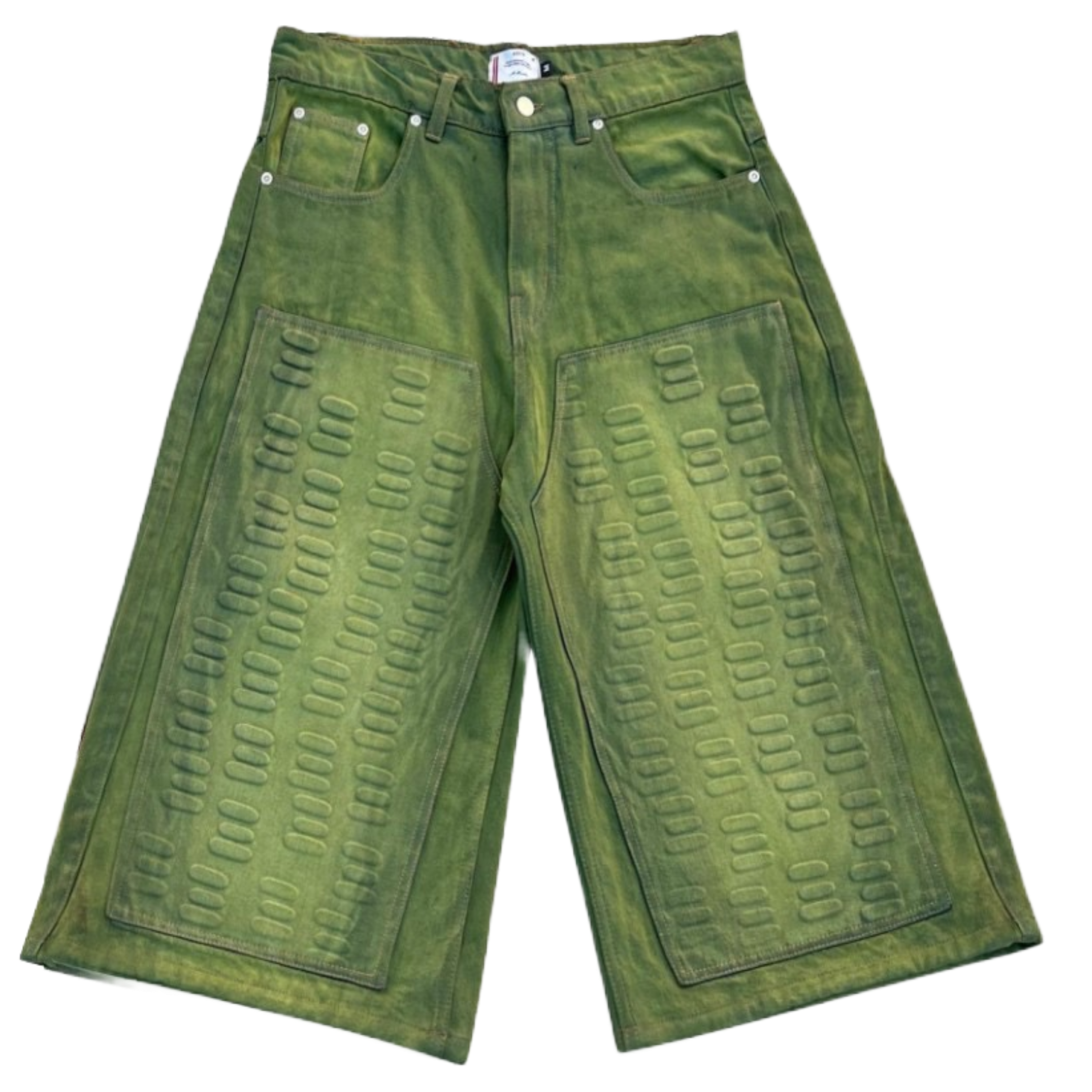 GARDENER DENIM SHORTS (SHAMROCK)