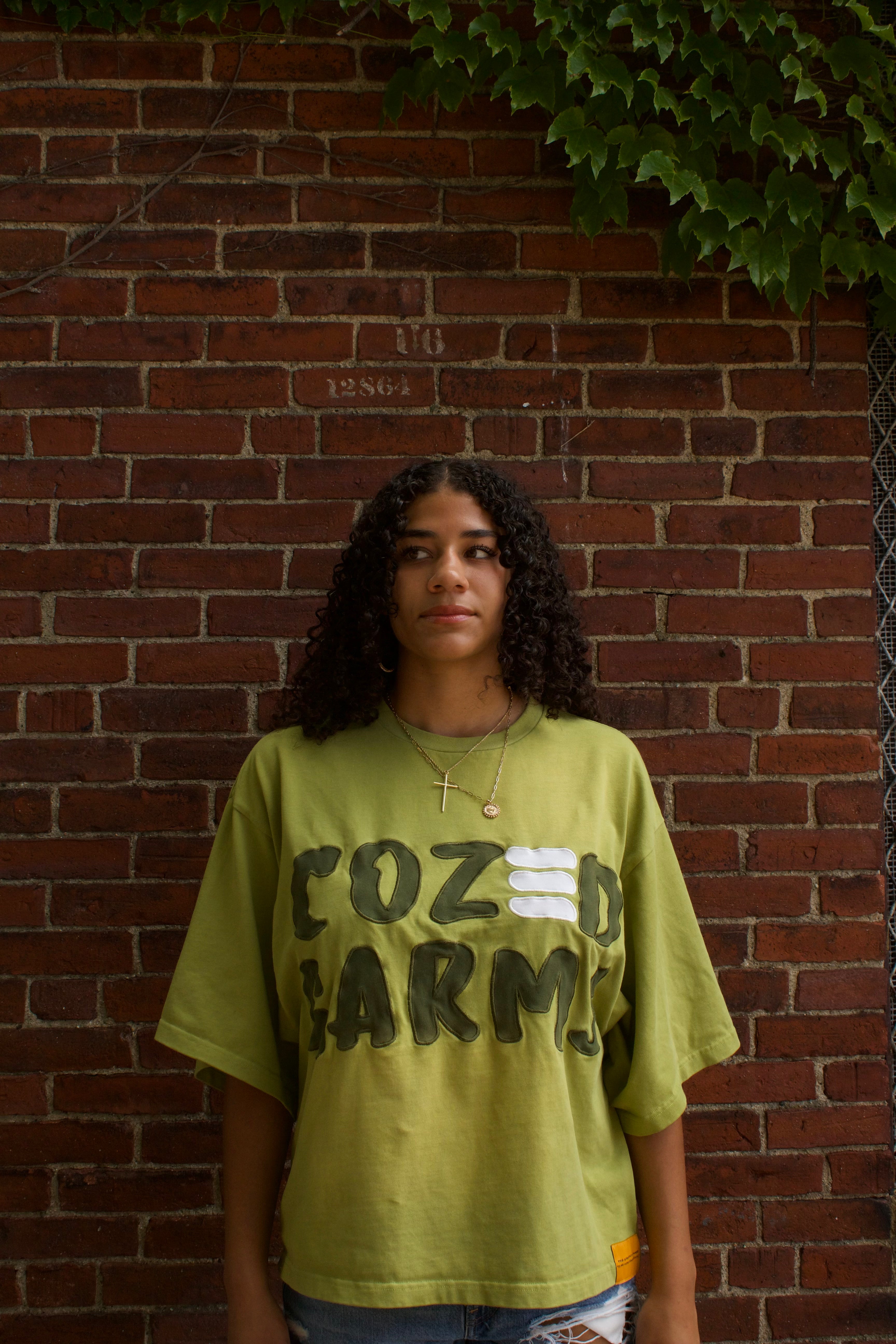 COZED GARMS TEE - GREEN