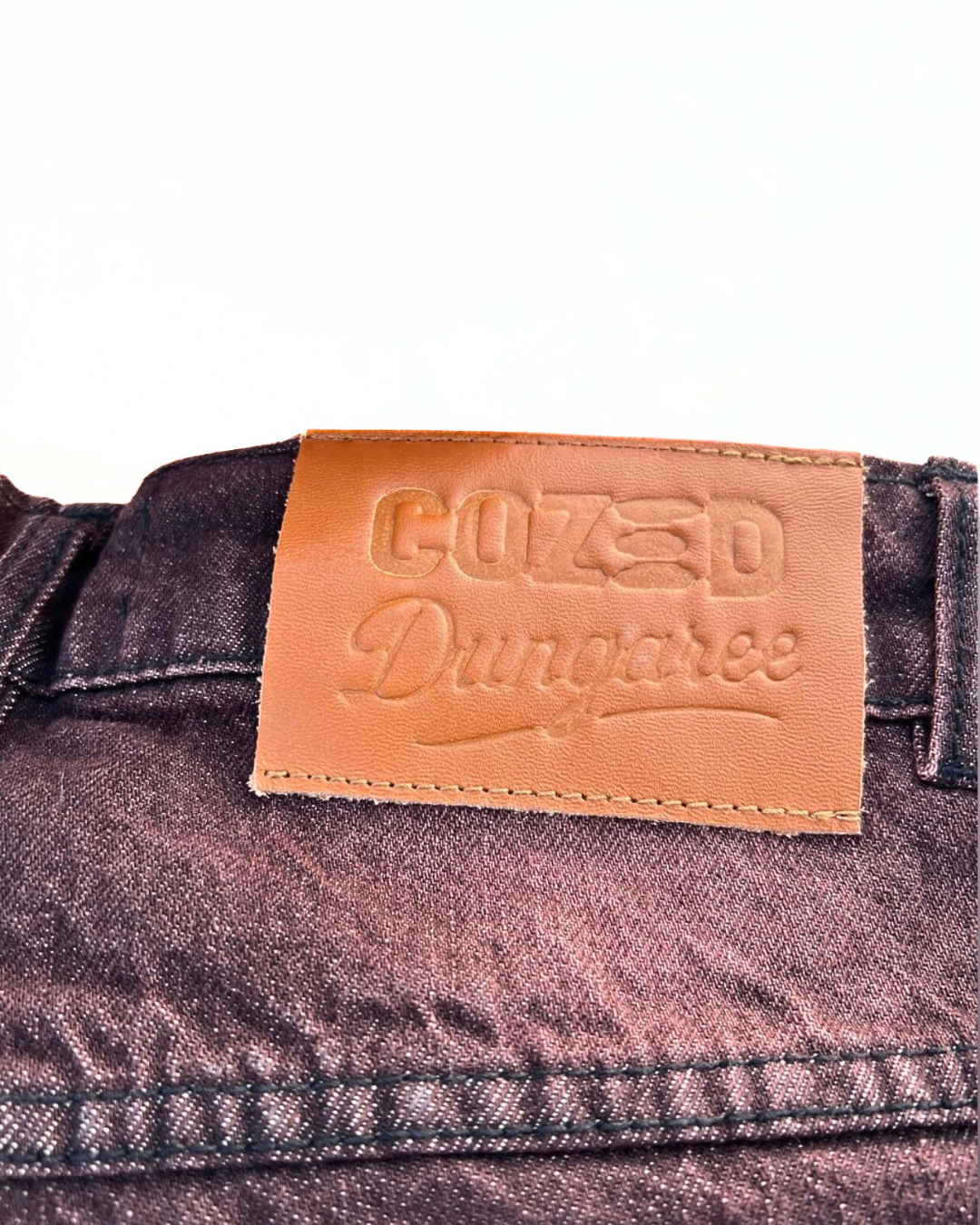 GARDENER DENIM SHORTS (CHESTNUT)