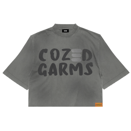 COZED GARMS TEE - GREY